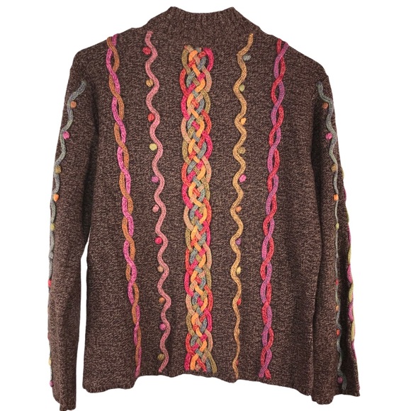 Talbots Embroidered Cardigan - Picture 9 of 12